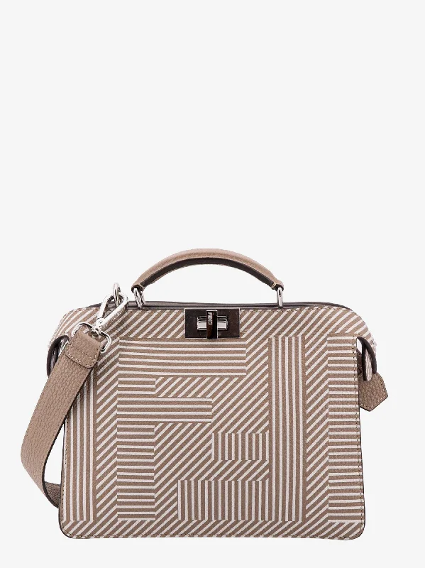 Fendi Men Fendi Beige Handbags