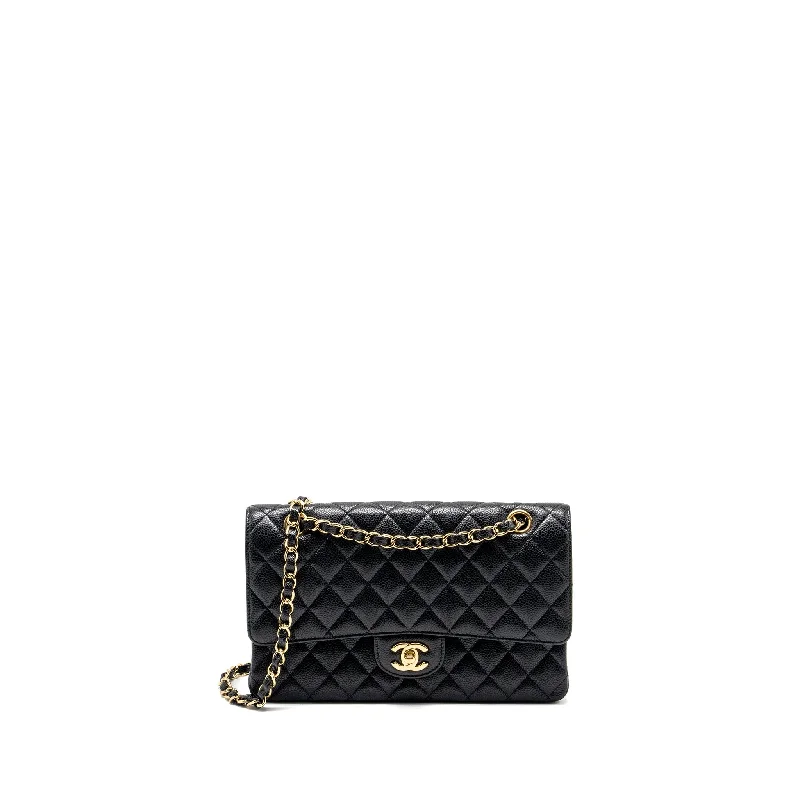 Chanel Medium Classic Double Flap Bag Caviar black GHW