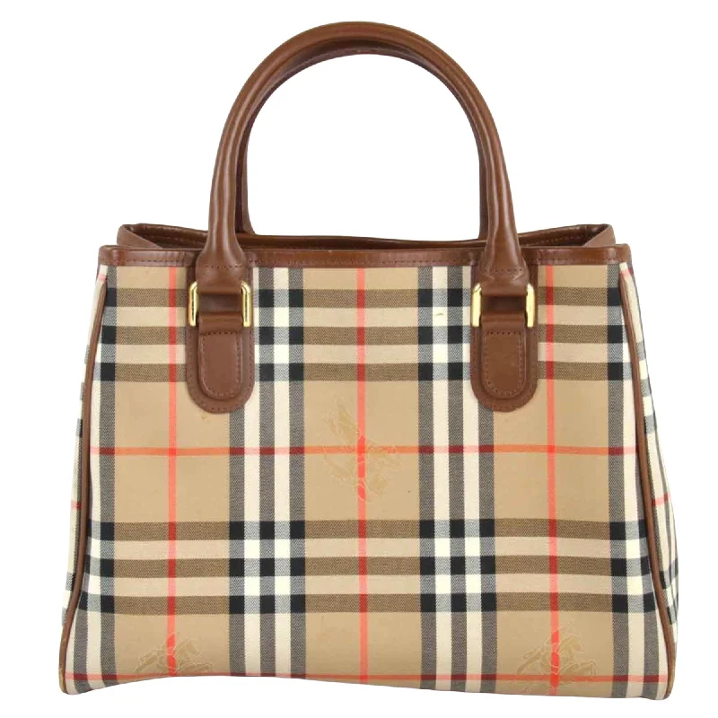 BURBERRY Nova Check Handbag