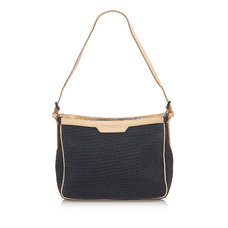 Burberry Canvas Shoulder Bag (SHG-19119)