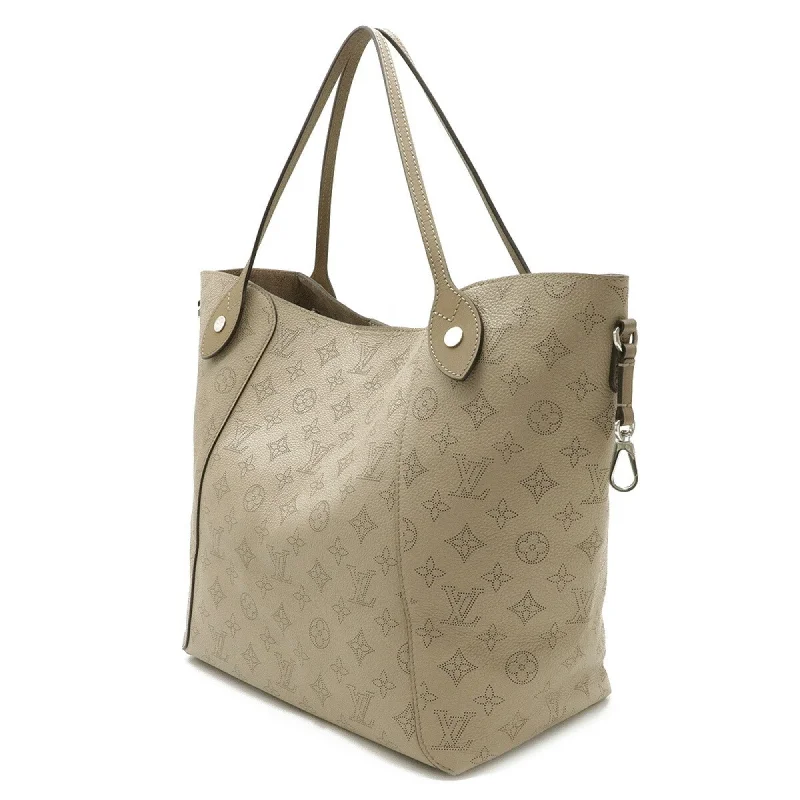 Louis Vuitton Beige Leather Mahina handbag bag