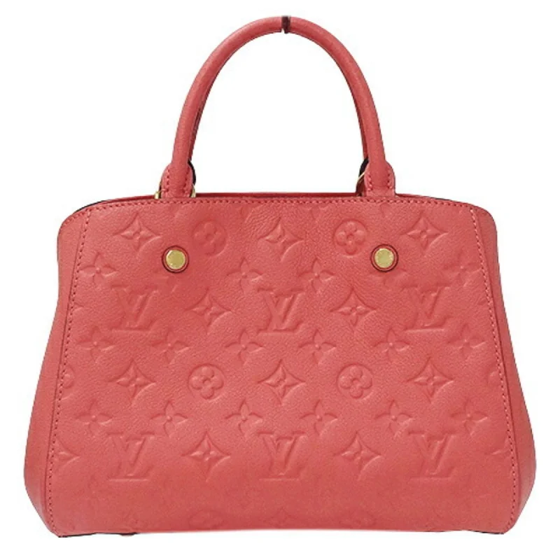 LOUIS VUITTON Bag Monogram Implant Women's Handbag Shoulder 2way Montaigne BB Blossom M42295 Pink