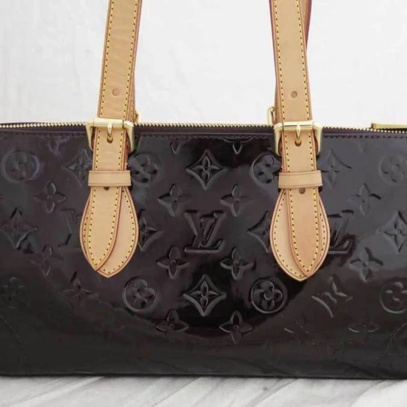 Louis Vuitton Bag Monogram Vernis Rosewood Avenue Amaranto x Patent Leather Shoulder Handbag Ladies M93510