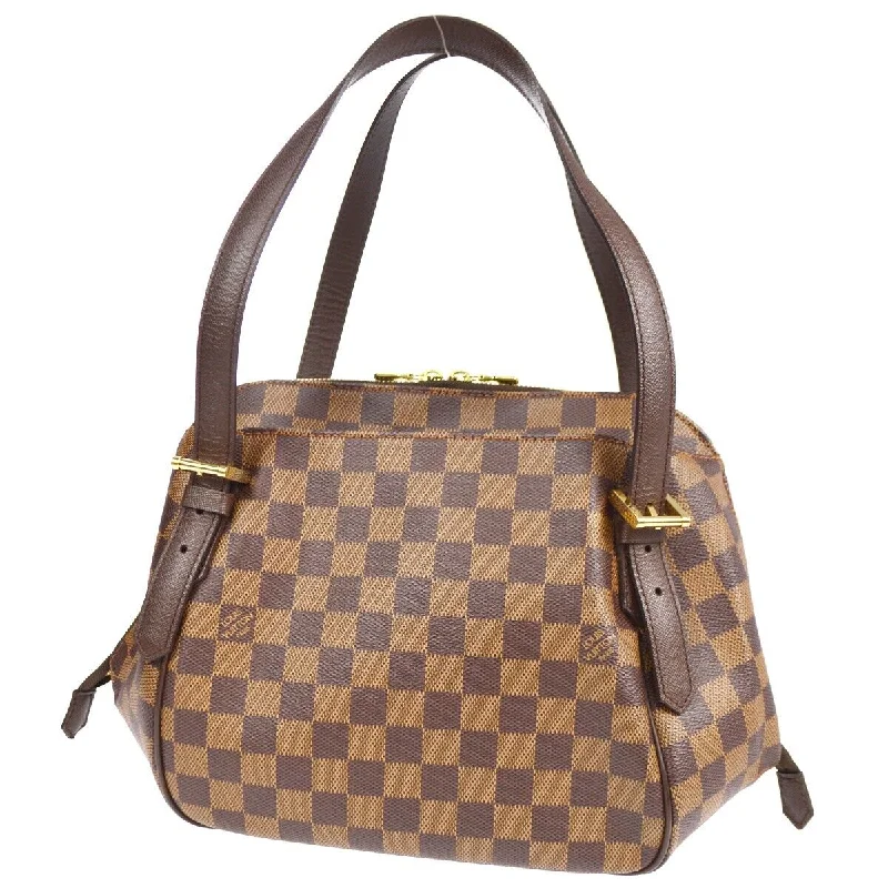 Louis Vuitton Belem Mm Handbag Damier