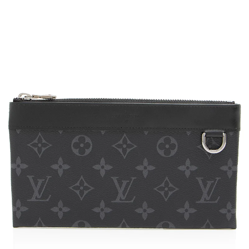 Louis Vuitton Monogram Eclipse Discovery PM Pochette (SHF-X0jOOj)