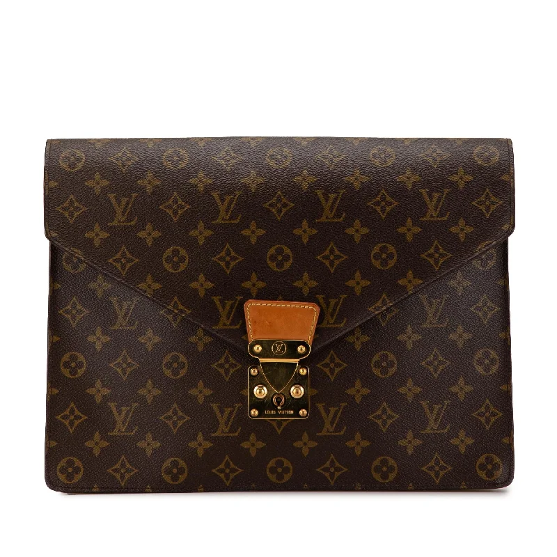 Louis Vuitton Monogram Porte-Documents Senateur (SHG-4BRDdE)