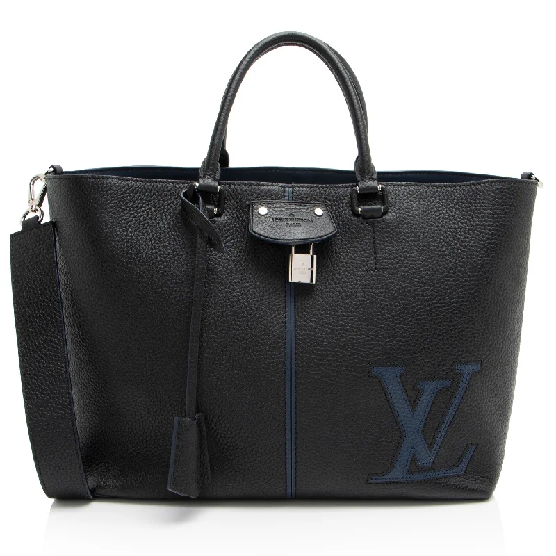 Louis Vuitton Taurillon Leather Pernelle Tote (SHF-PDO5JV)