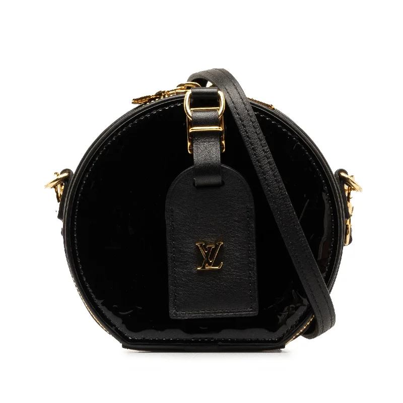 Louis Vuitton Vernis Mini Boite Chapeau Souple (SHG-g8HBBF)