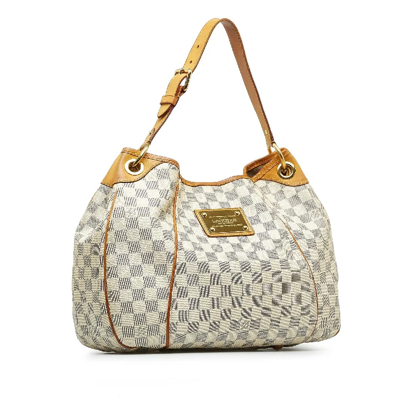 LOUIS VUITTON Damier Azur Galliera PM Shoulder Bag