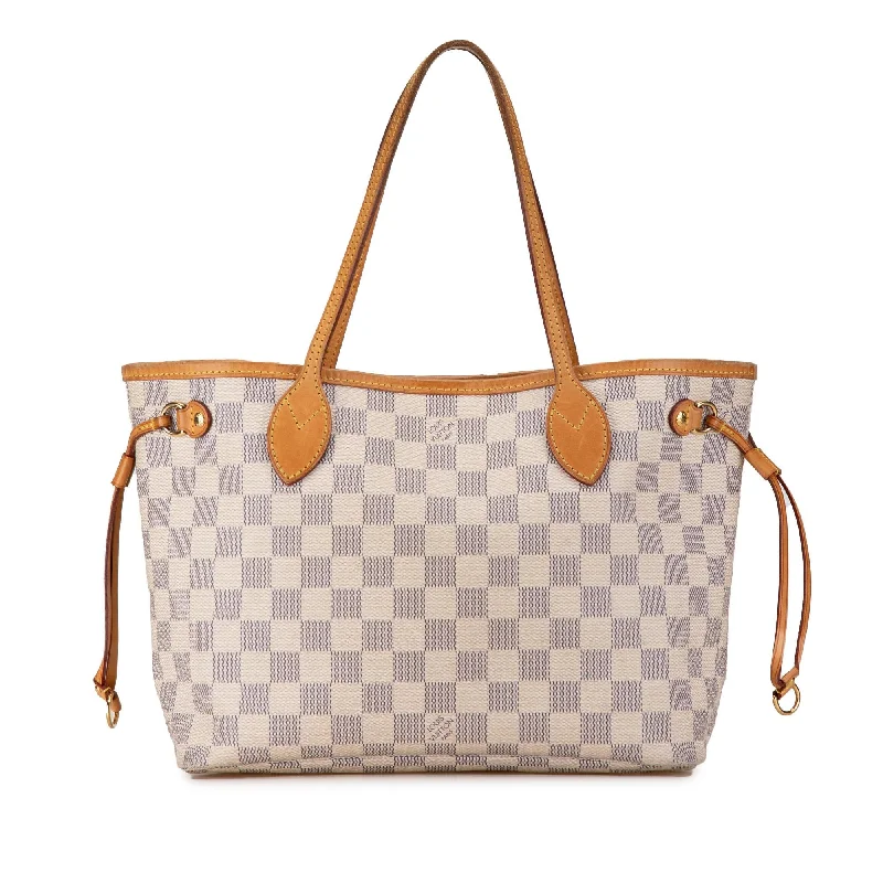 Louis Vuitton Damier Azur Neverfull PM (SHG-f9WRsF)