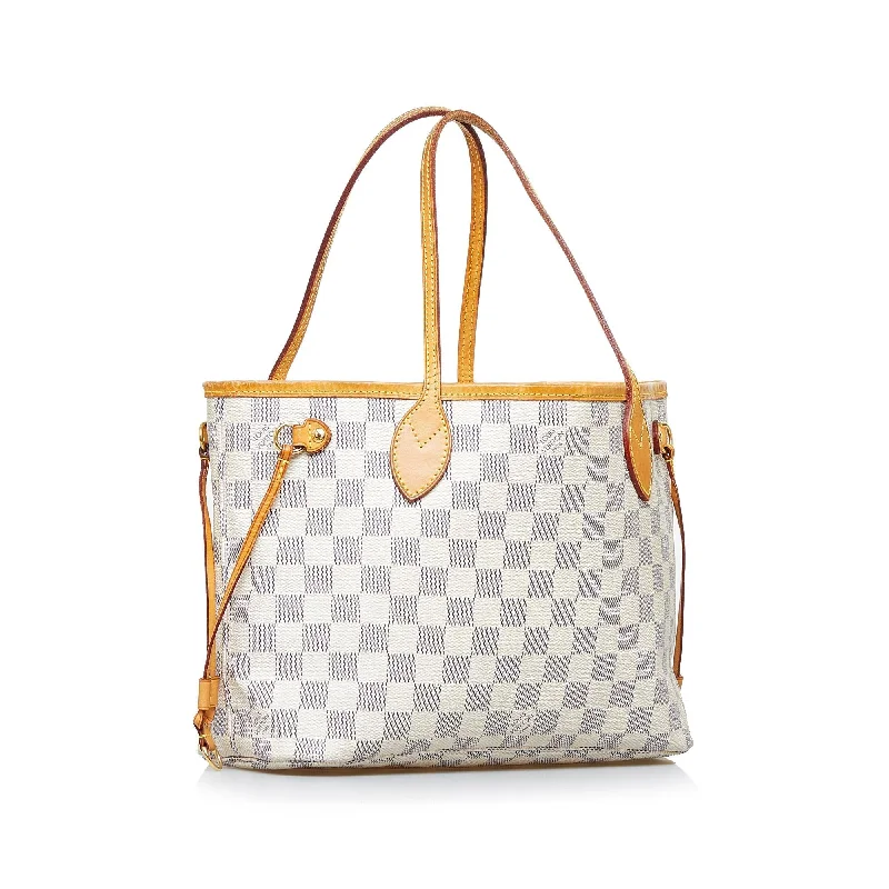 Louis Vuitton Damier Azur Neverfull PM (SHG-kql8An)