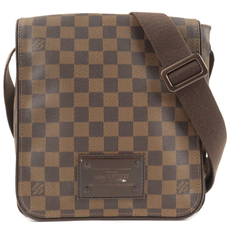 Louis Vuitton Damier Ebene Brooklyn PM Shoulder Bag N51210