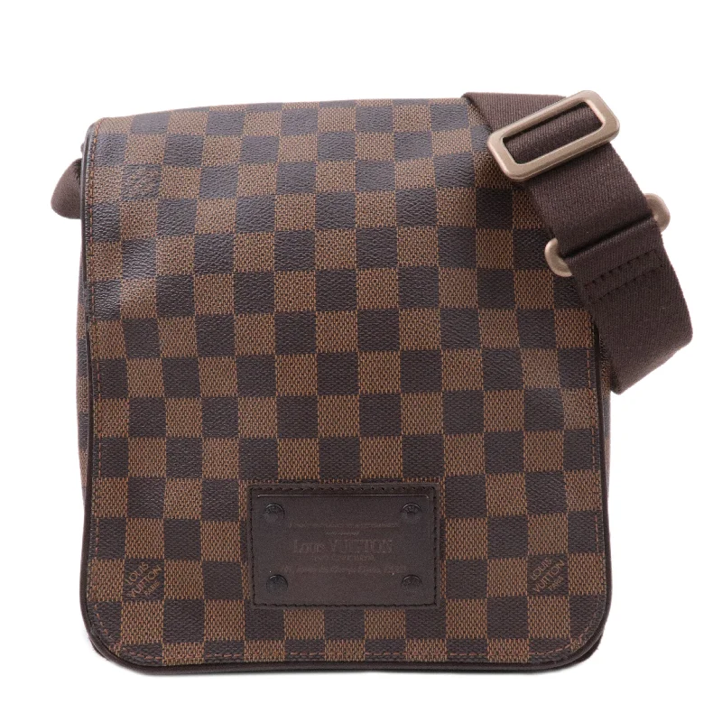 Louis Vuitton Damier Ebene Brooklyn PM Shoulder Bag N51210