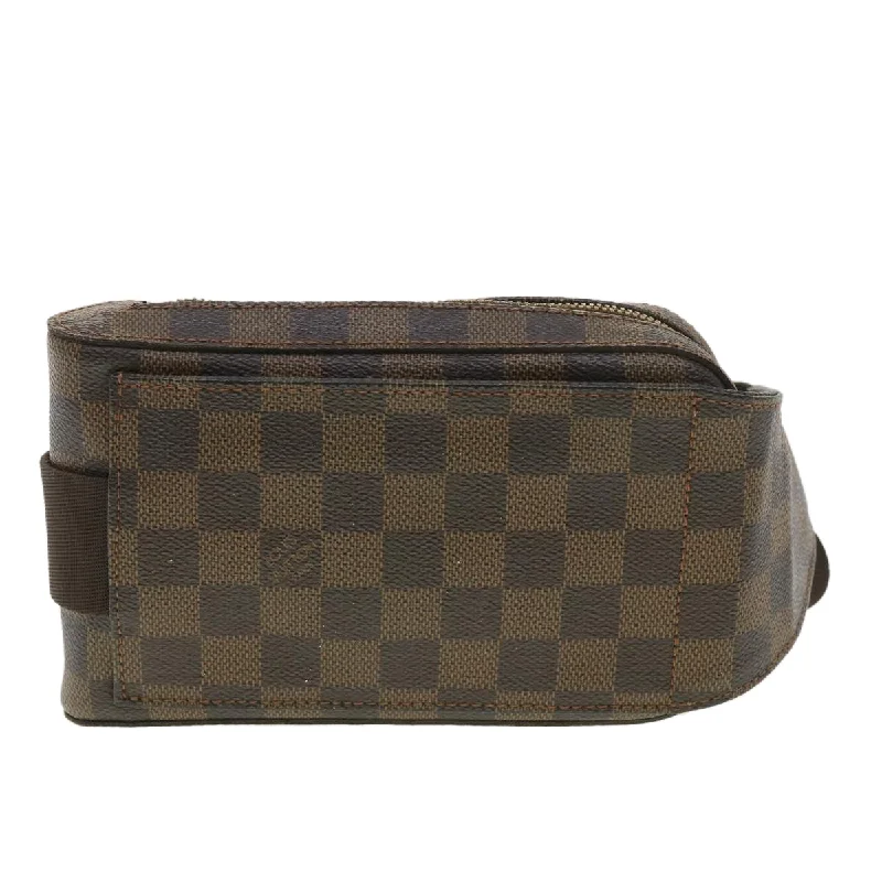 LOUIS VUITTON Damier Ebene Geronimos Shoulder Bag N51994 LV Auth 38162