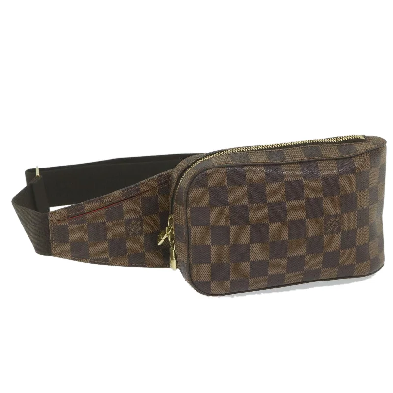 LOUIS VUITTON Damier Ebene Geronimos Shoulder Bag N51994 LV Auth 60228A