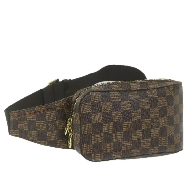 LOUIS VUITTON Damier Ebene Geronimos Shoulder Bag N51994 LV Auth 62900A