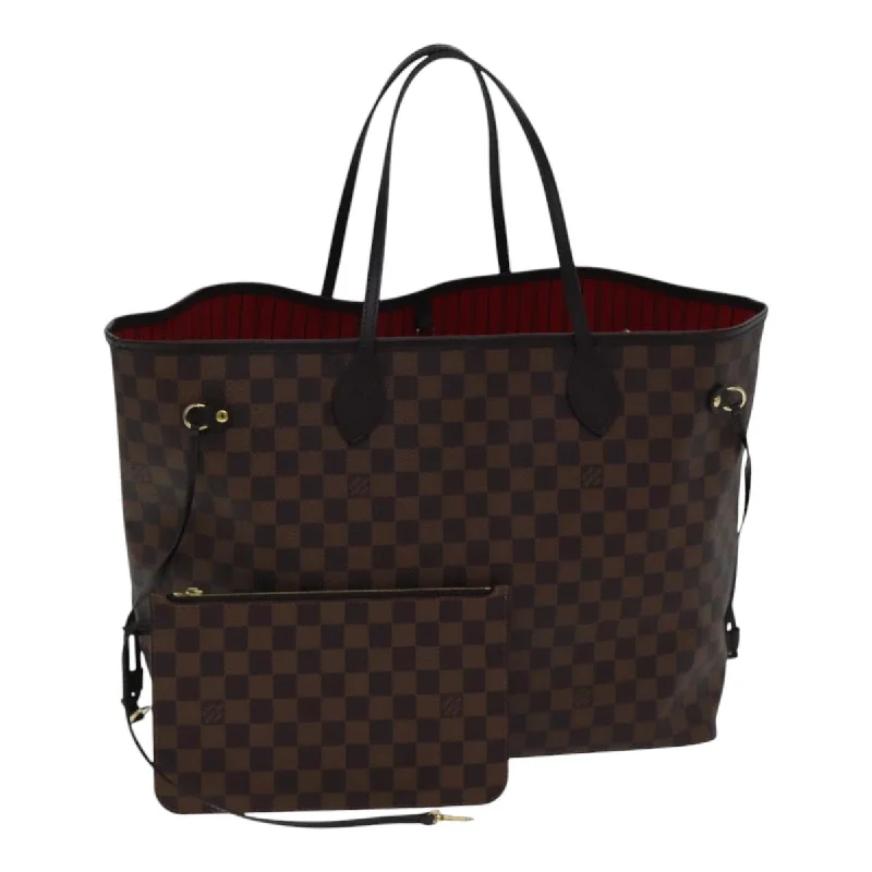 LOUIS VUITTON Damier Ebene Neverfull GM Tote Bag N51106 LV Auth 86989SA