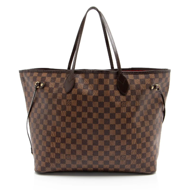 Louis Vuitton Damier Ebene Neverfull GM Tote (SHF-2ox6MI)