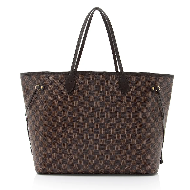 Louis Vuitton Damier Ebene Neverfull GM Tote (SHF-IYh18q)