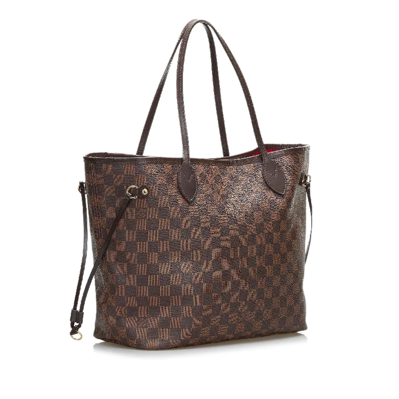 Louis Vuitton Damier Ebene Neverfull MM (SHG-36613)