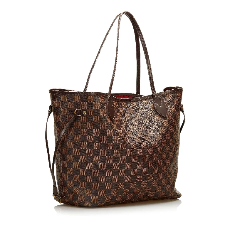 Louis Vuitton Damier Ebene Neverfull MM (SHG-36950)