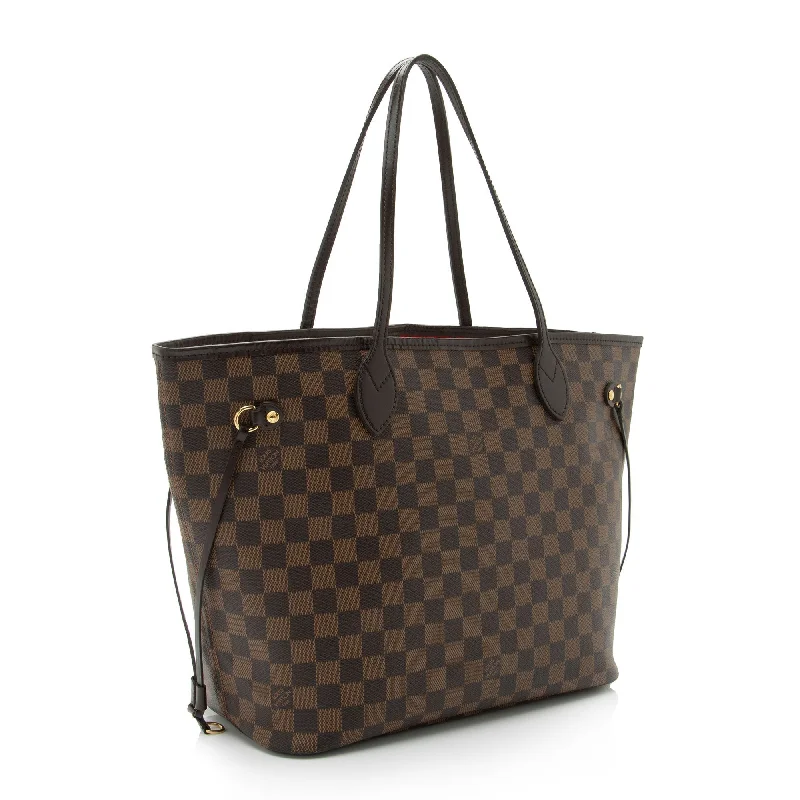 Louis Vuitton Damier Ebene Neverfull MM Tote (SHF-JgRumD)