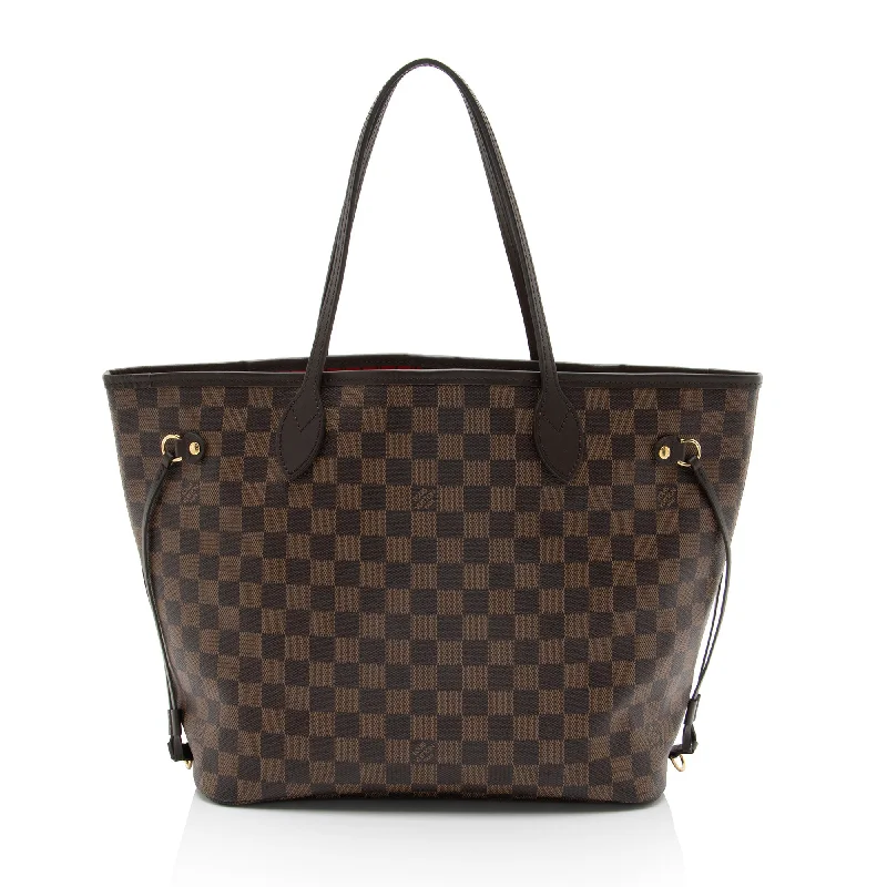 Louis Vuitton Damier Ebene Neverfull MM Tote (SHF-TUxGoH)