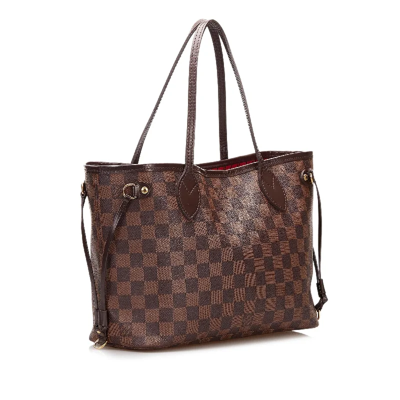 Louis Vuitton Damier Ebene Neverfull PM (SHG-35501)