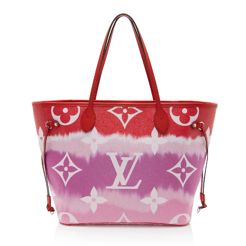 Louis Vuitton Giant Monogram Canvas Escale Neverfull MM Tote (SHF-HOLWmW)