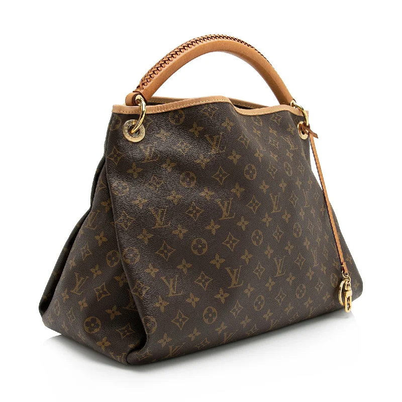 Louis Vuitton Monogram Canvas Artsy MM Shoulder Bag (SHF-23748)