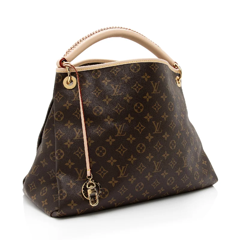 Louis Vuitton Monogram Canvas Artsy MM Shoulder Bag (SHF-pQrBmv)