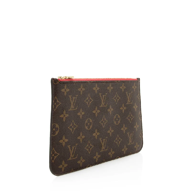 Louis Vuitton Monogram Canvas Neverfull MM Pochette (SHF-clhLgy)