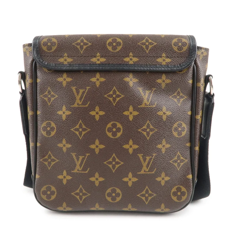 Louis Vuitton Monogram Macassar Bass PM Shoulder Bag M56717