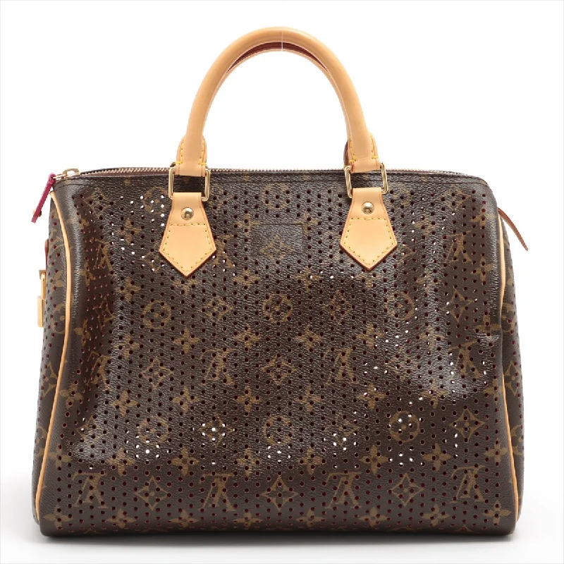 Louis Vuitton Monogram Perfo Speedy 30 Fushia