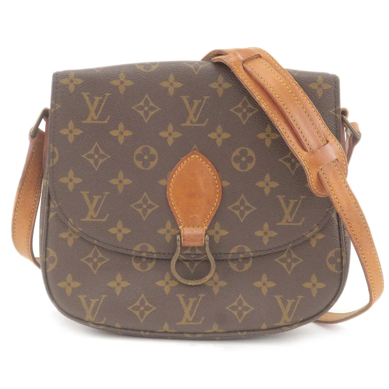 Louis Vuitton Monogram Saint Cloud GM Shoulder Bag Brown M51242