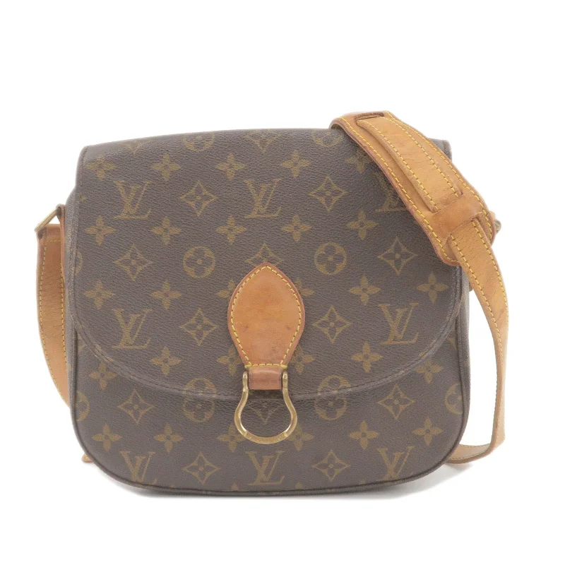 Louis Vuitton Monogram Saint Cloud GM Shoulder Bag Brown M51242