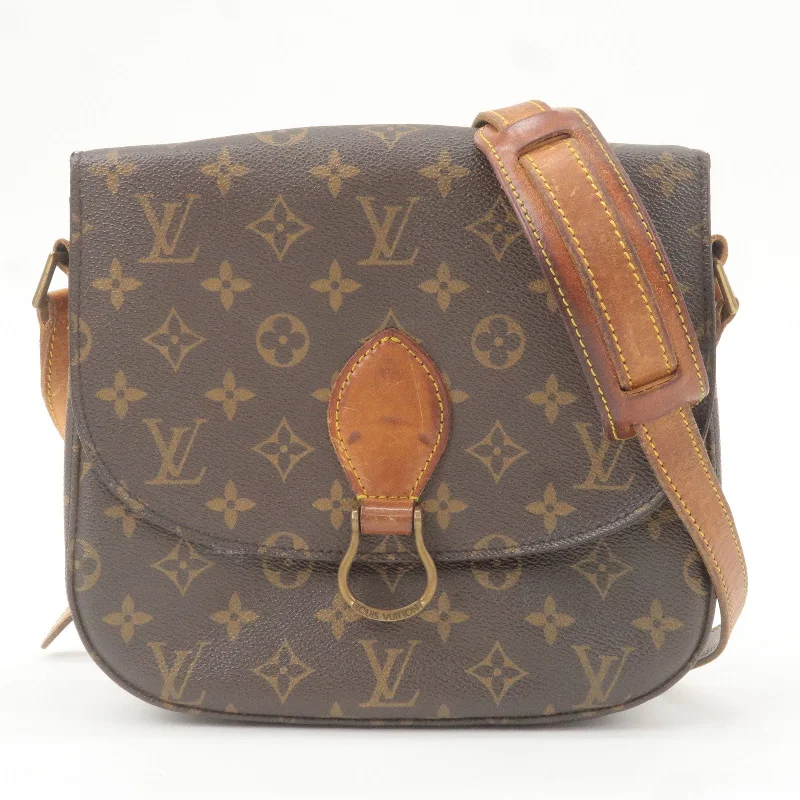 Louis Vuitton Monogram Saint Cloud GM Shoulder Bag Brown M51242