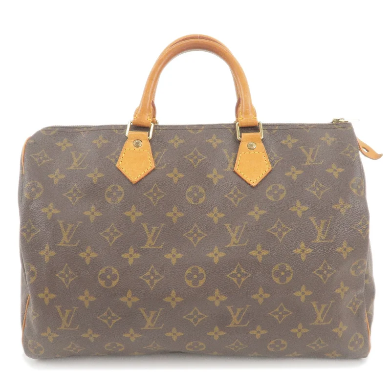 Louis Vuitton Monogram Speedy 35 Hand Bag Boston Bag M41524