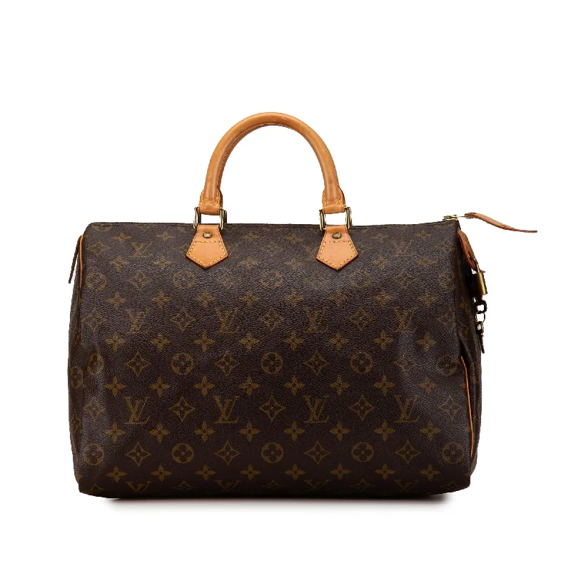 Louis Vuitton Monogram Speedy 35 (SHG-1jKJWg)