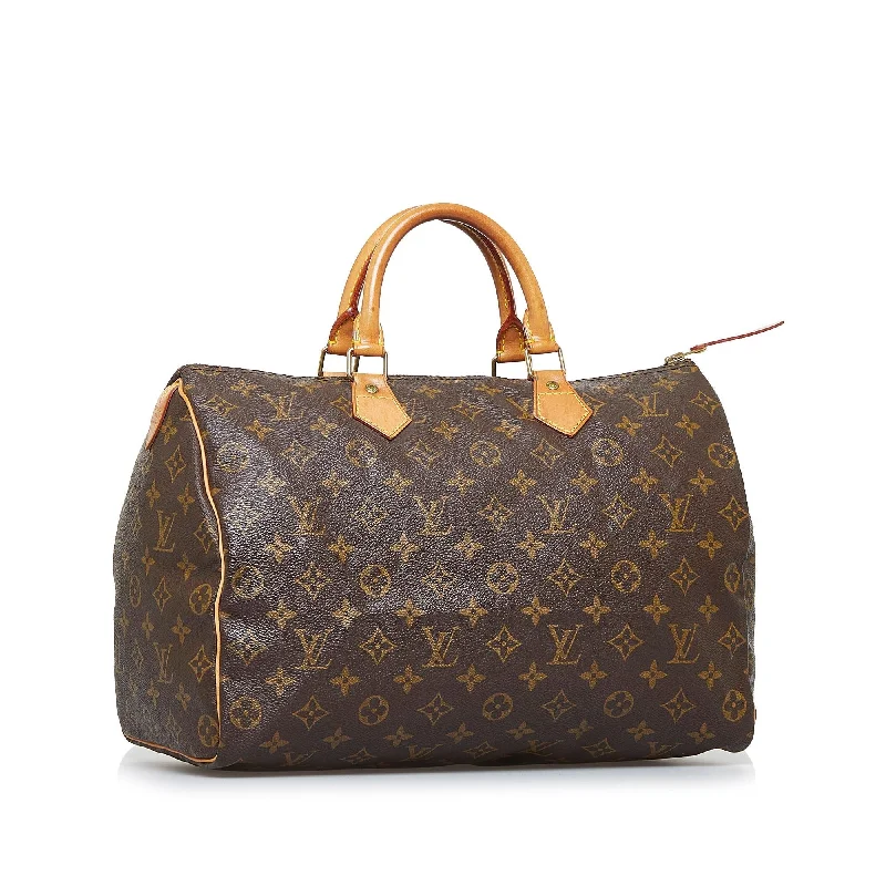 Louis Vuitton Monogram Speedy 35 (SHG-Aa5mNp)