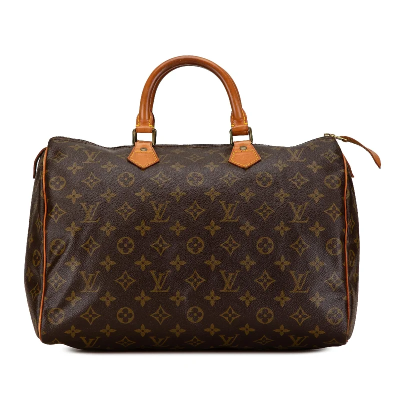 Louis Vuitton Monogram Speedy 35 (SHG-xasq9L)