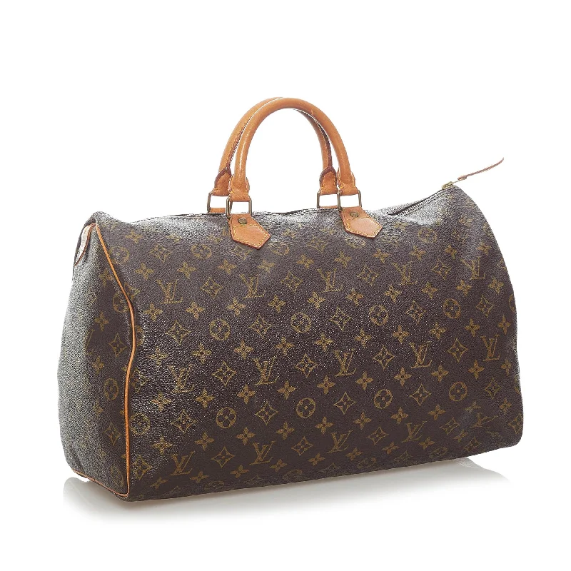 Louis Vuitton Monogram Speedy 40 (SHG-33411)