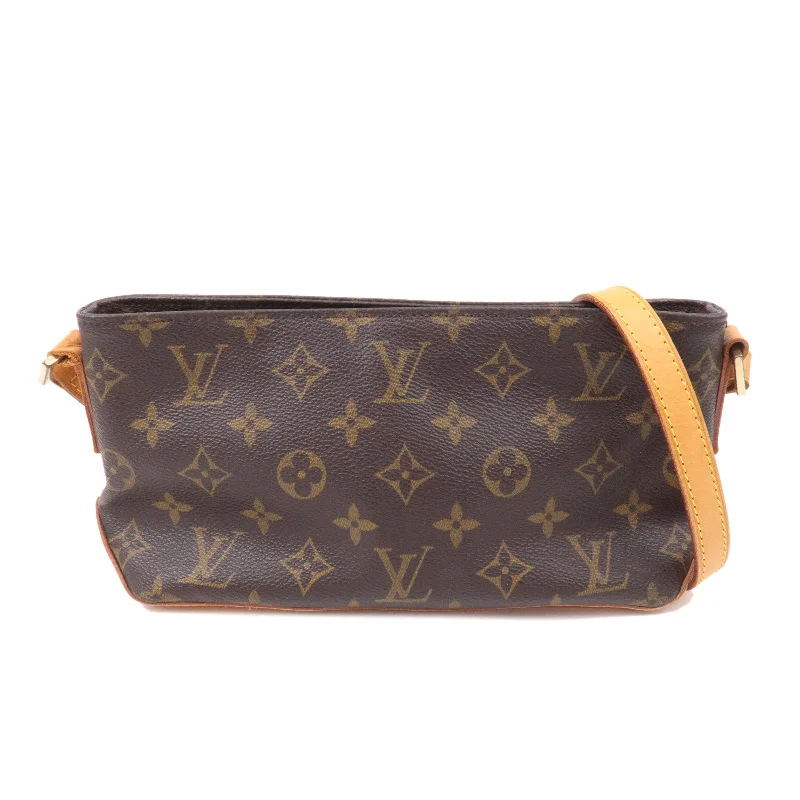 Louis Vuitton Monogram Trotteur Shoulder Bag Brown M51240