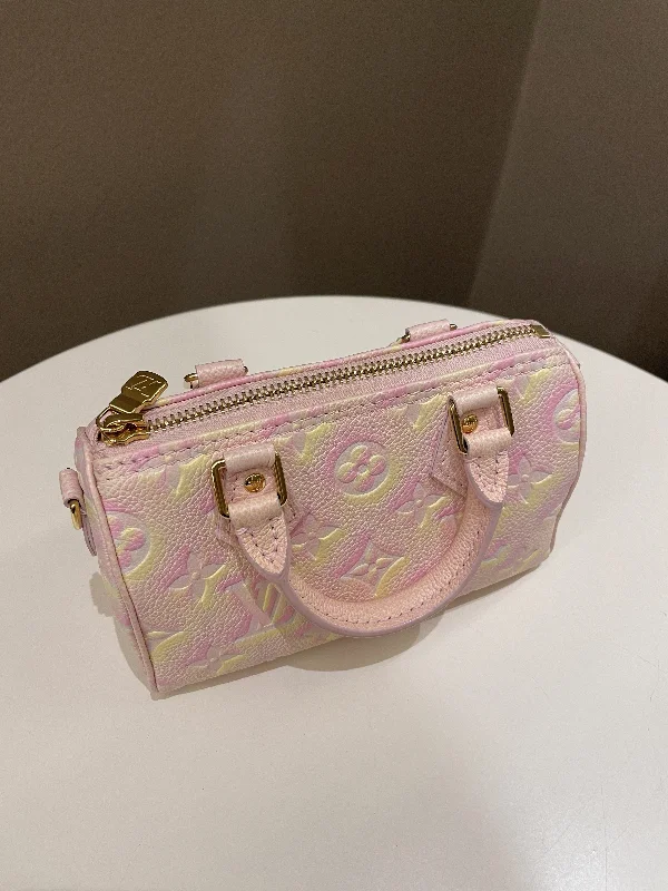 Louis Vuitton Nano Speedy Stardust Monogram Empreinte