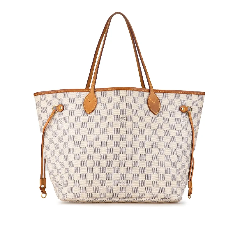 Louis Vuitton Damier Azur Neverfull MM (SHG-TgDbym)