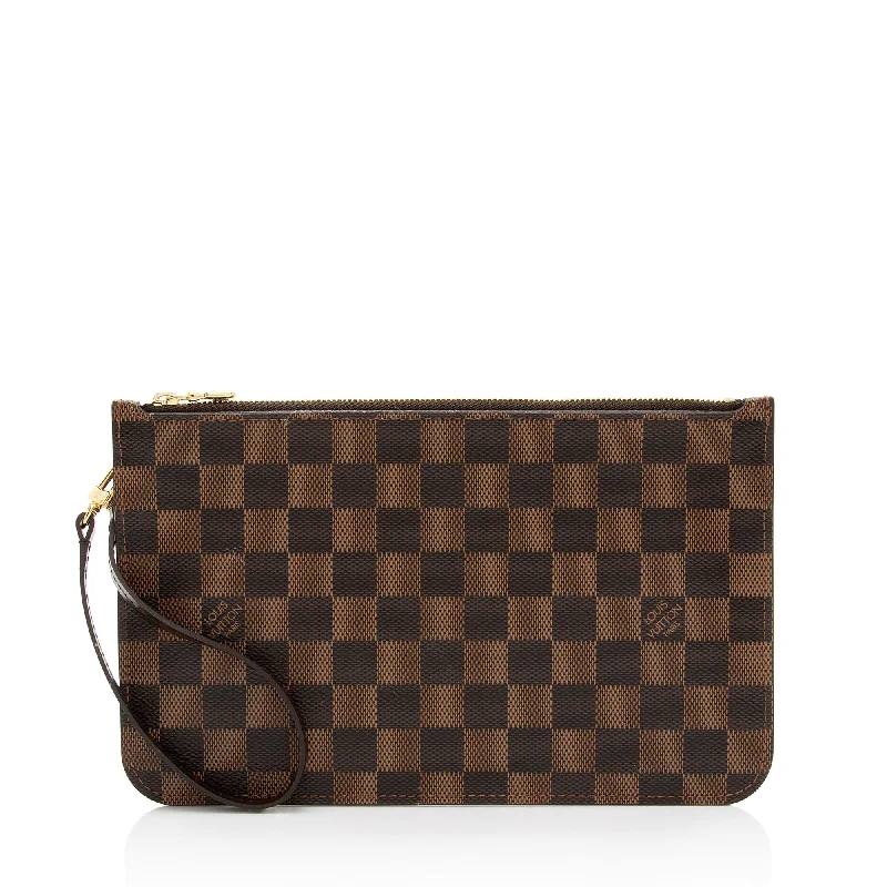 Louis Vuitton Damier Ebene Neverfull GM Pochette (SHF-X4gbvN)