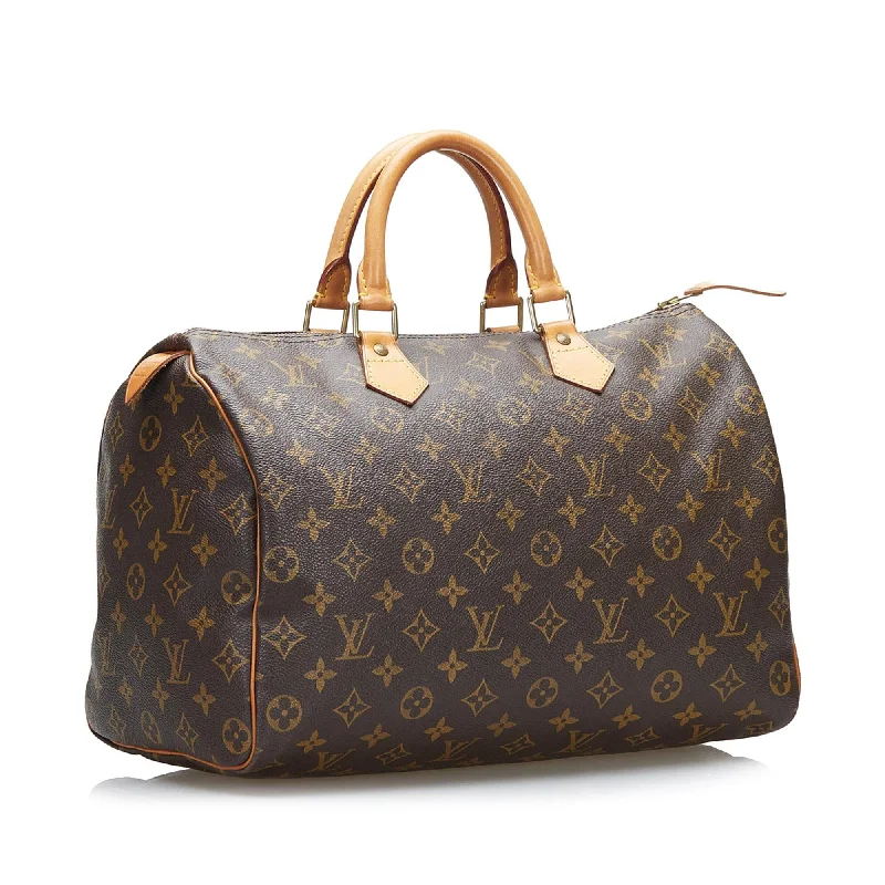 Louis Vuitton Monogram Speedy 35 (SHG-36868)