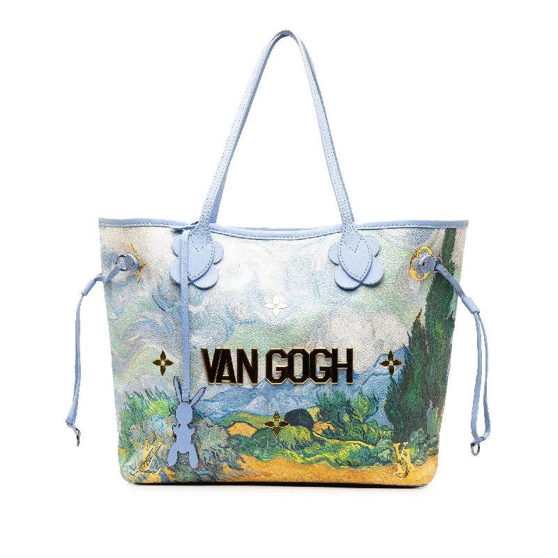 Louis Vuitton x Jeff Koons Masters Collection Van Gogh Neverfull MM (SHG-gvqjoV)